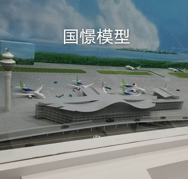 大竹县场景模型