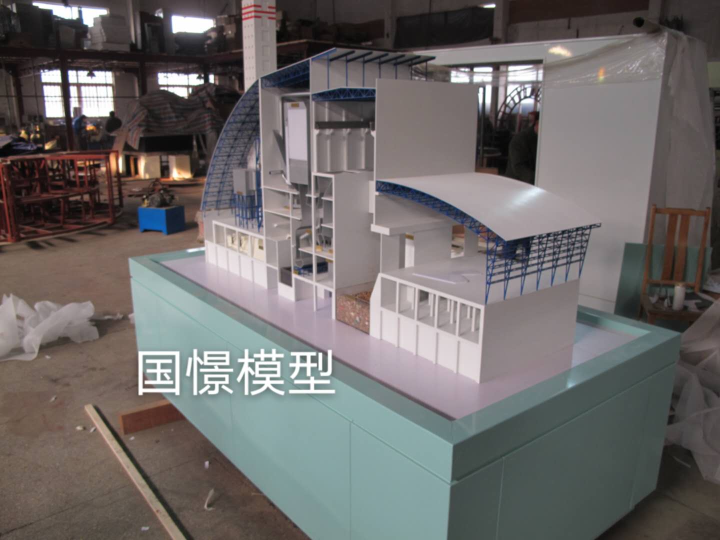 大竹县工业模型