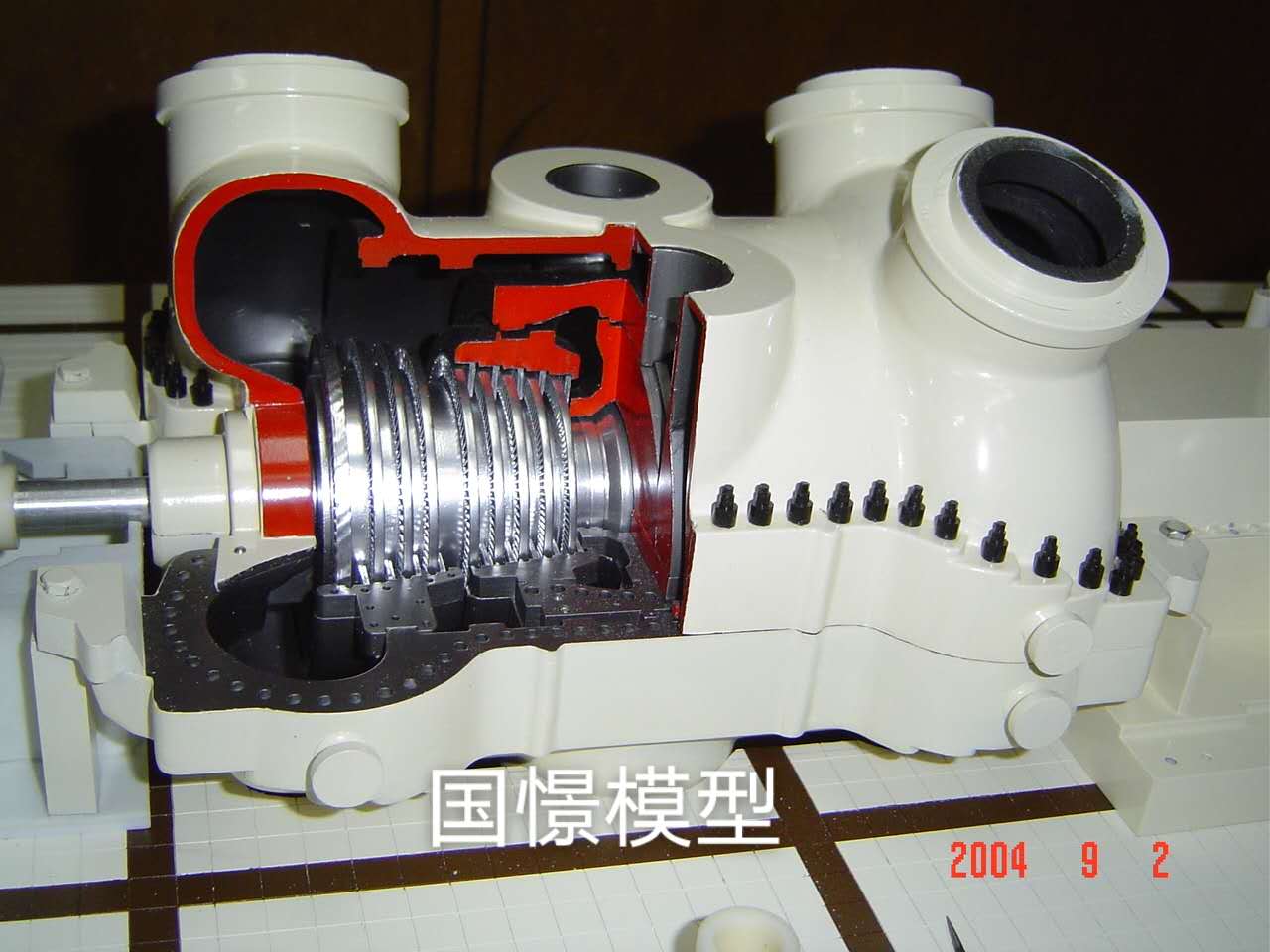 大竹县机械模型