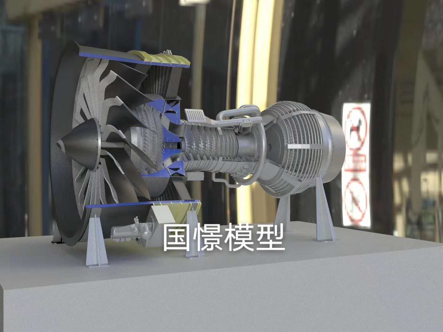 大竹县机械模型