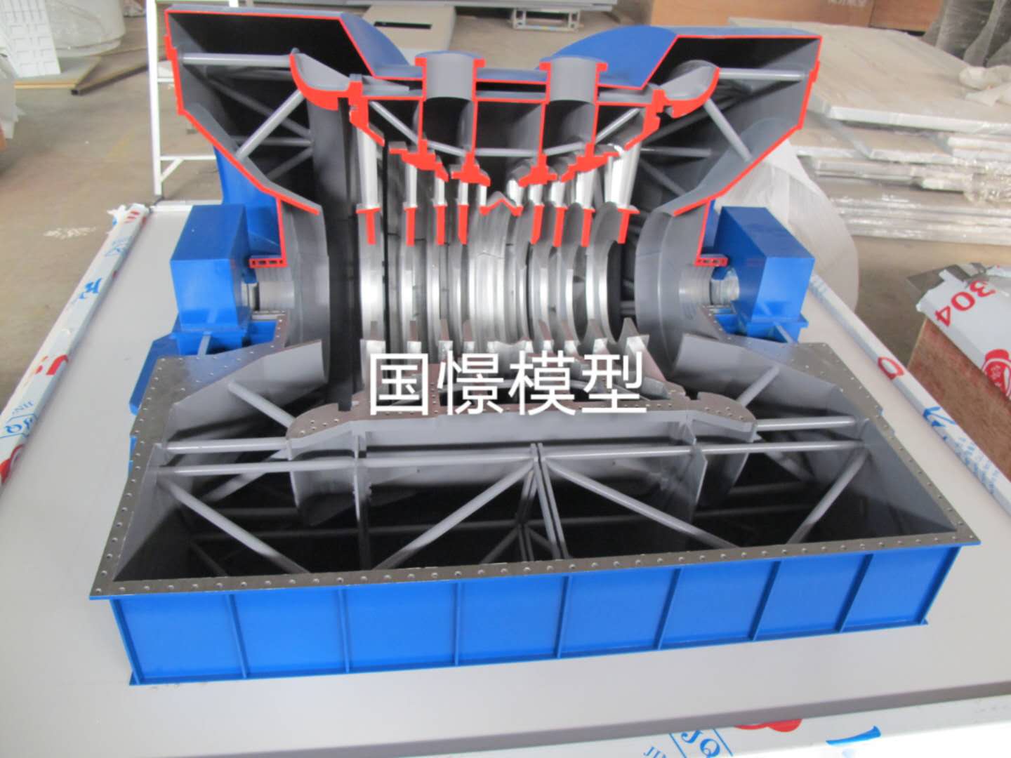 大竹县机械模型