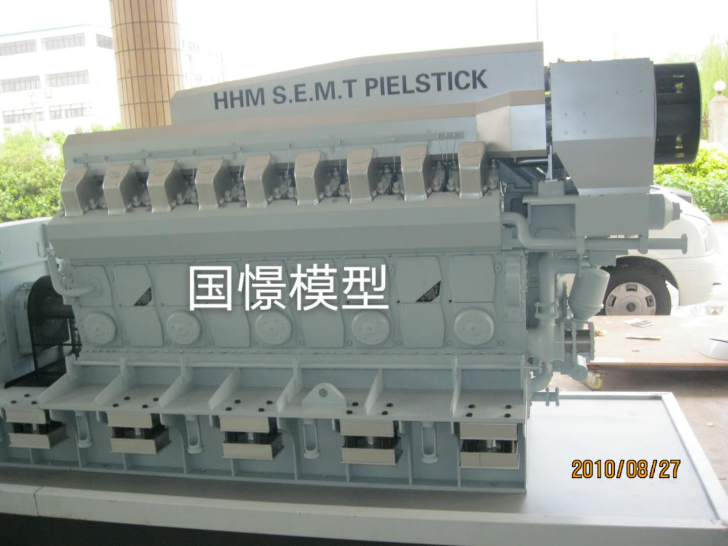 大竹县机械模型