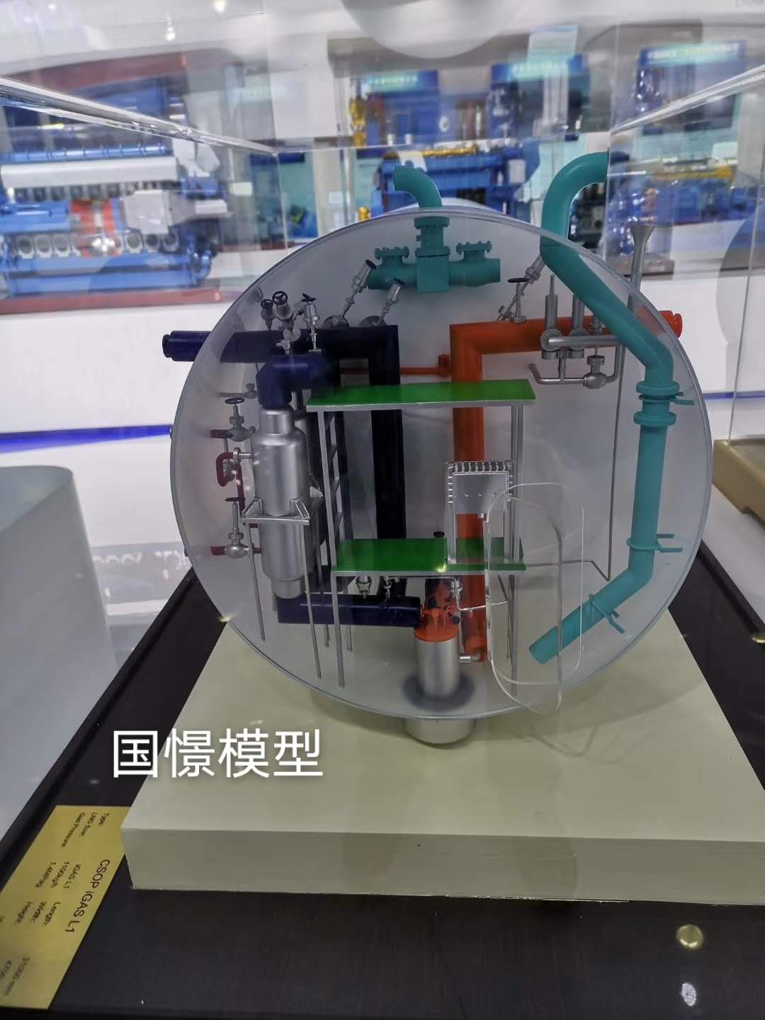 大竹县机械模型