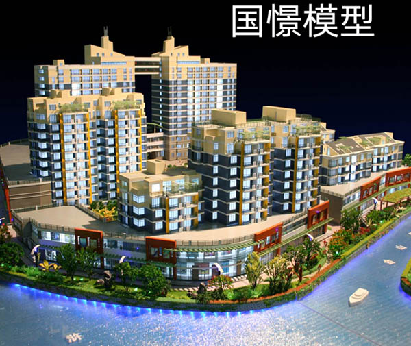 大竹县建筑模型