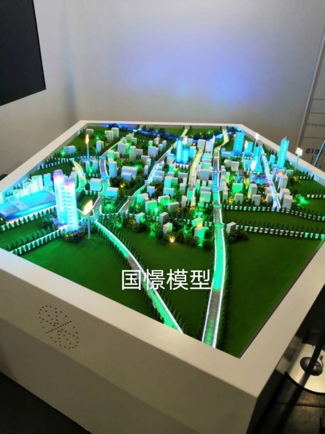 大竹县建筑模型