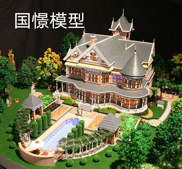 大竹县建筑模型