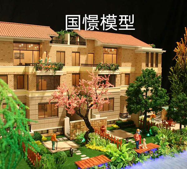 大竹县建筑模型