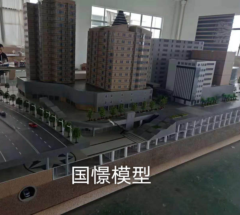 大竹县建筑模型