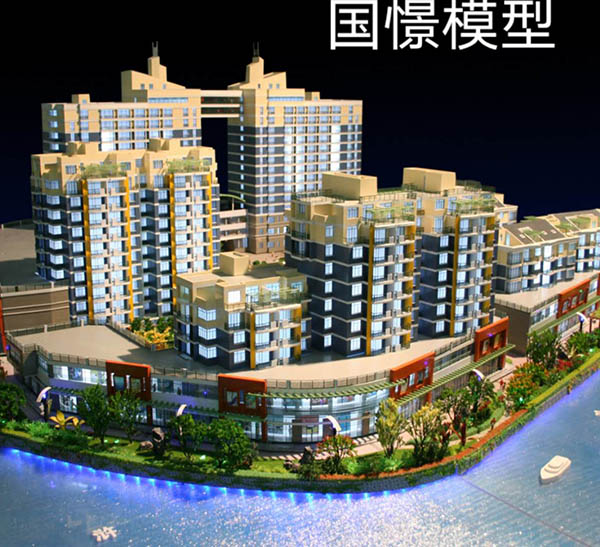 大竹县建筑模型
