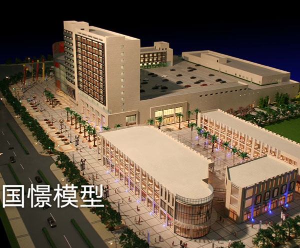 大竹县建筑模型