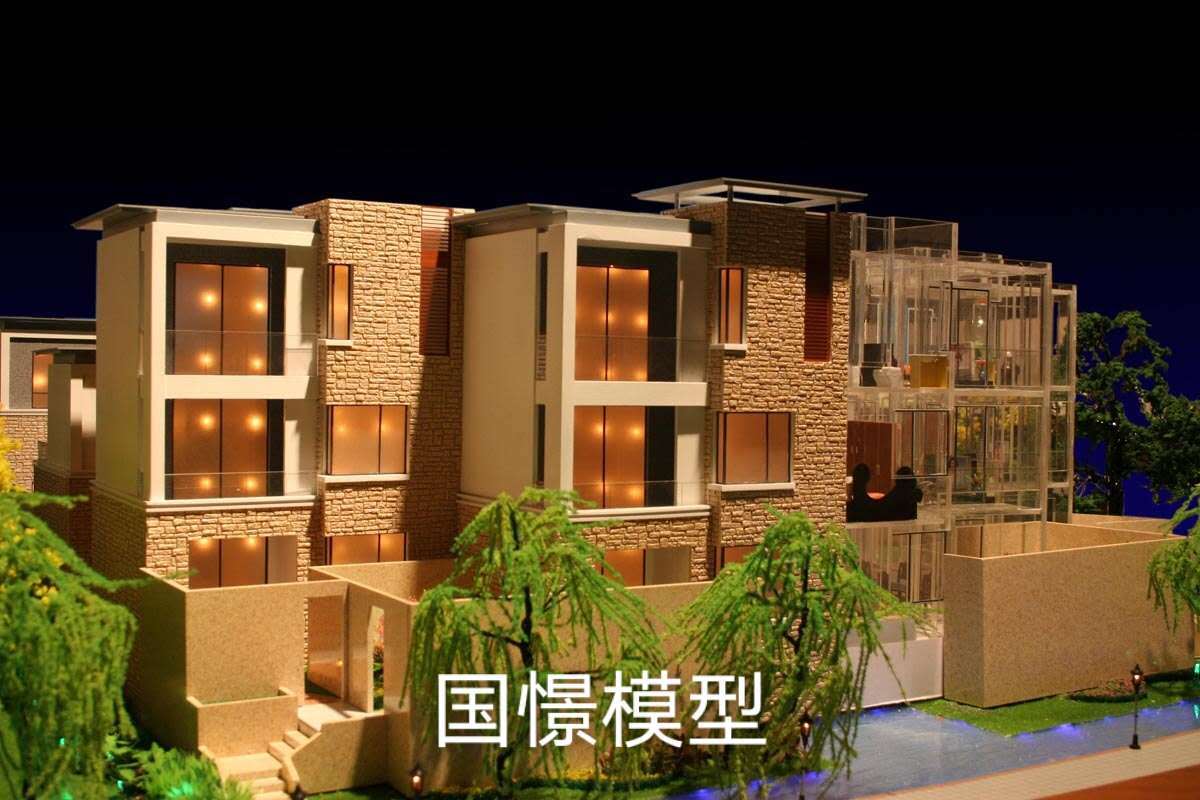 大竹县建筑模型