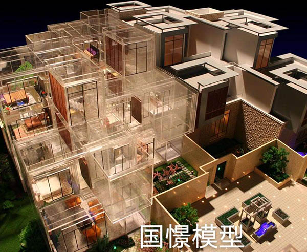 大竹县建筑模型