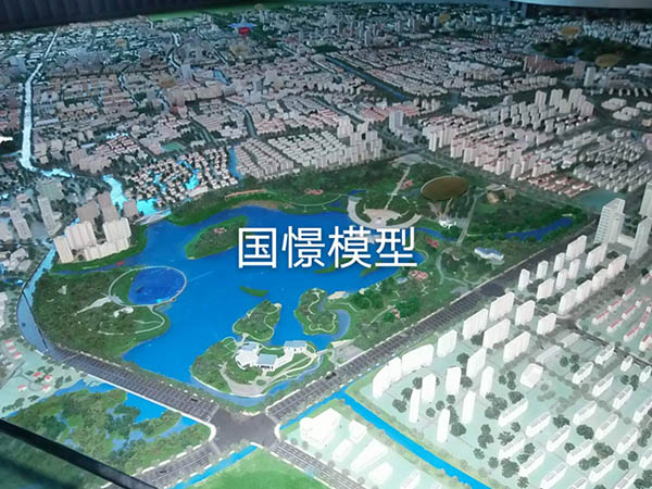 大竹县建筑模型