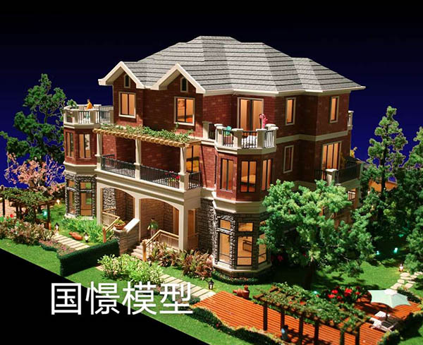 大竹县建筑模型