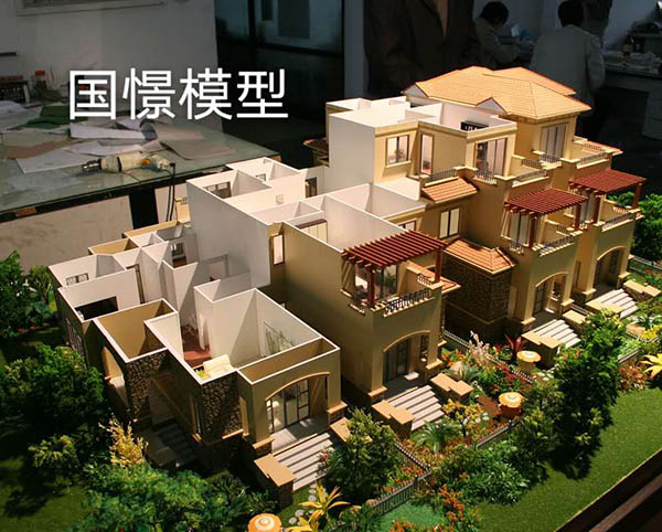 大竹县建筑模型