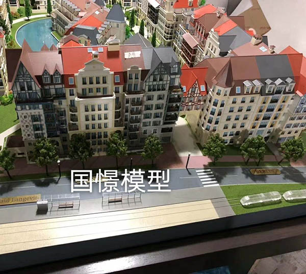 大竹县建筑模型