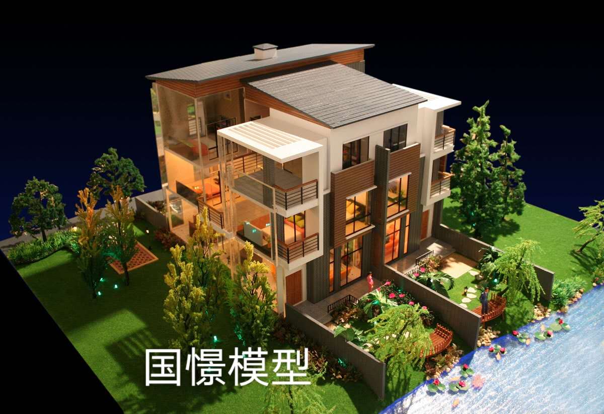大竹县建筑模型