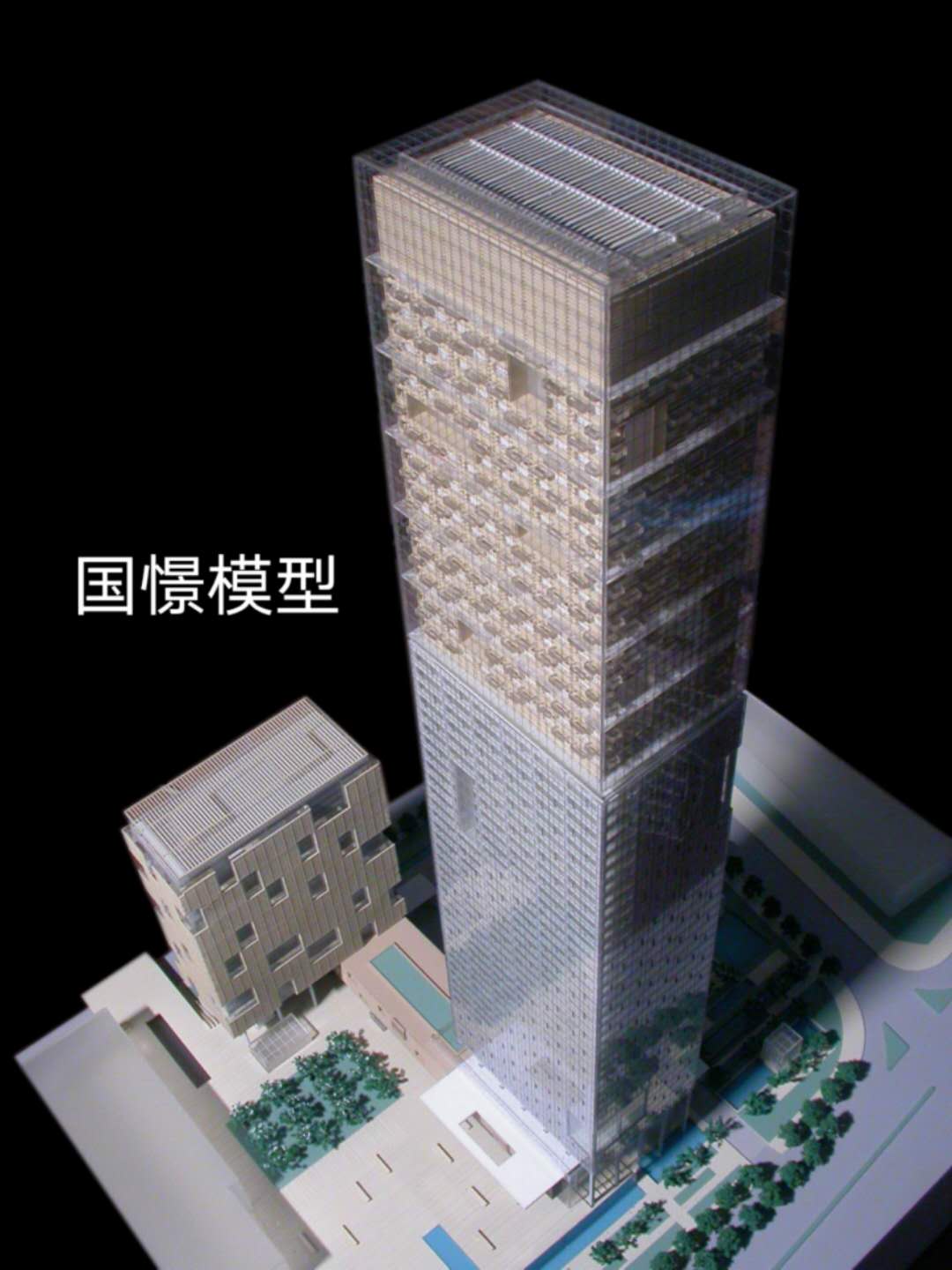 大竹县建筑模型