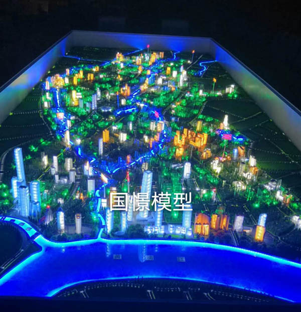 大竹县建筑模型