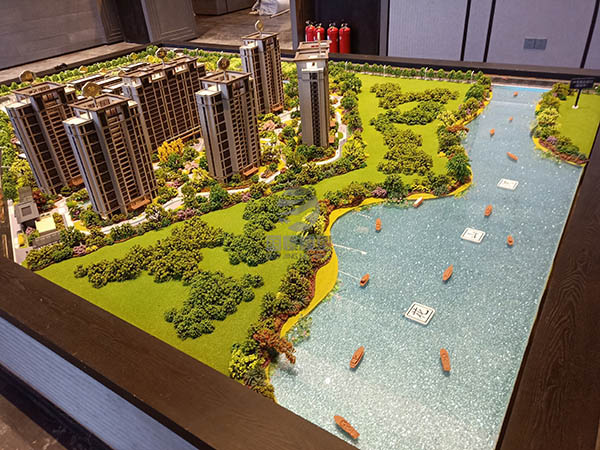 大竹县建筑模型