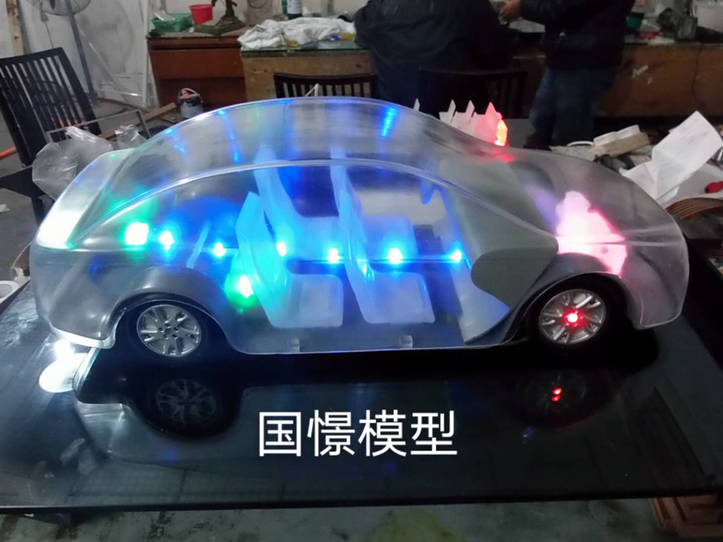 大竹县透明车模型