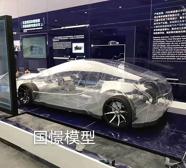 大竹县透明车模型