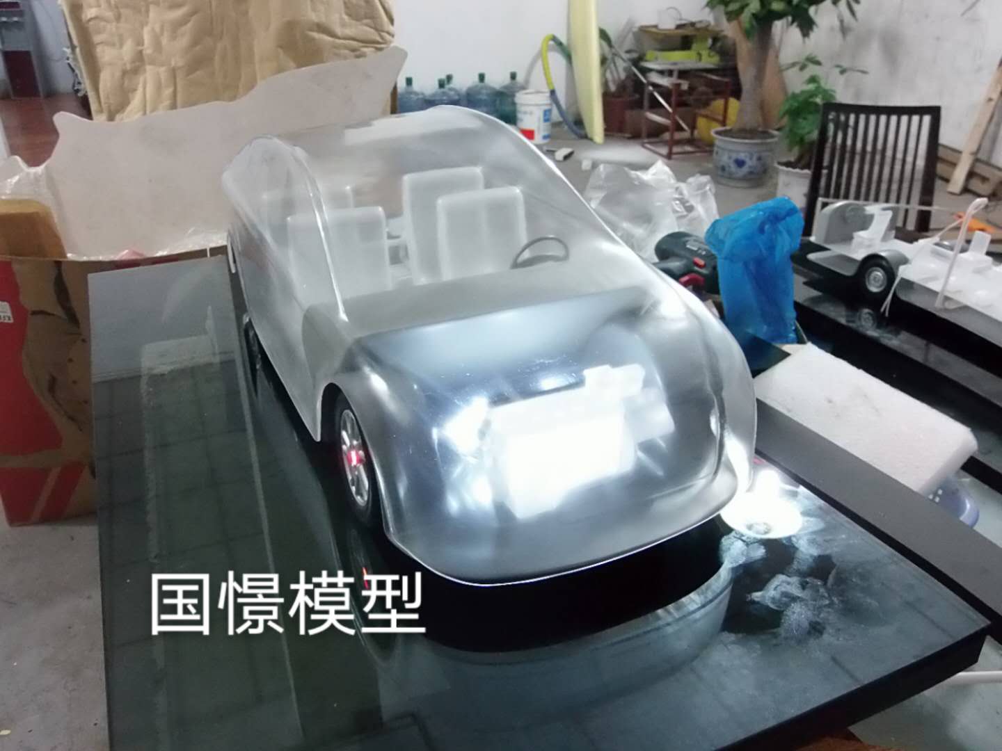 大竹县透明车模型