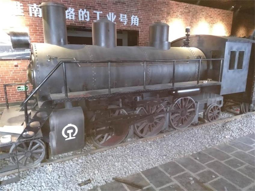 大竹县蒸汽火车模型
