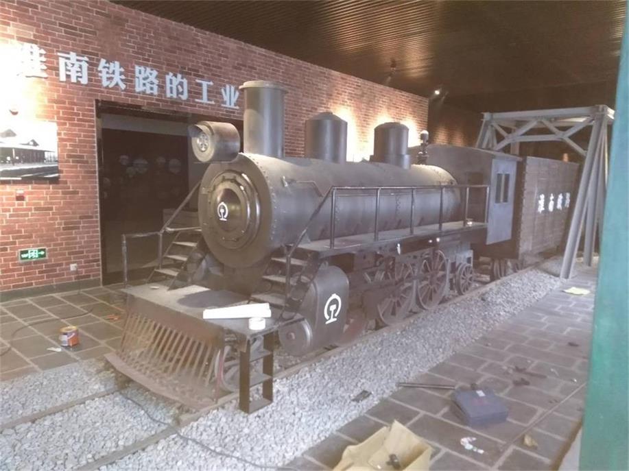 大竹县蒸汽火车模型
