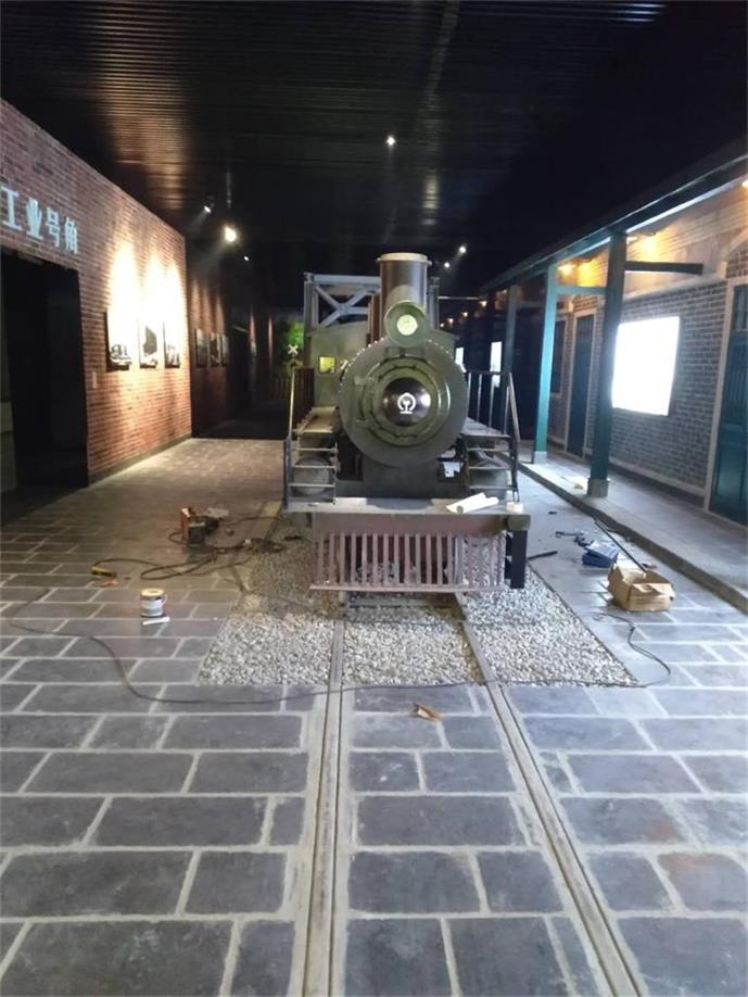 大竹县蒸汽火车模型